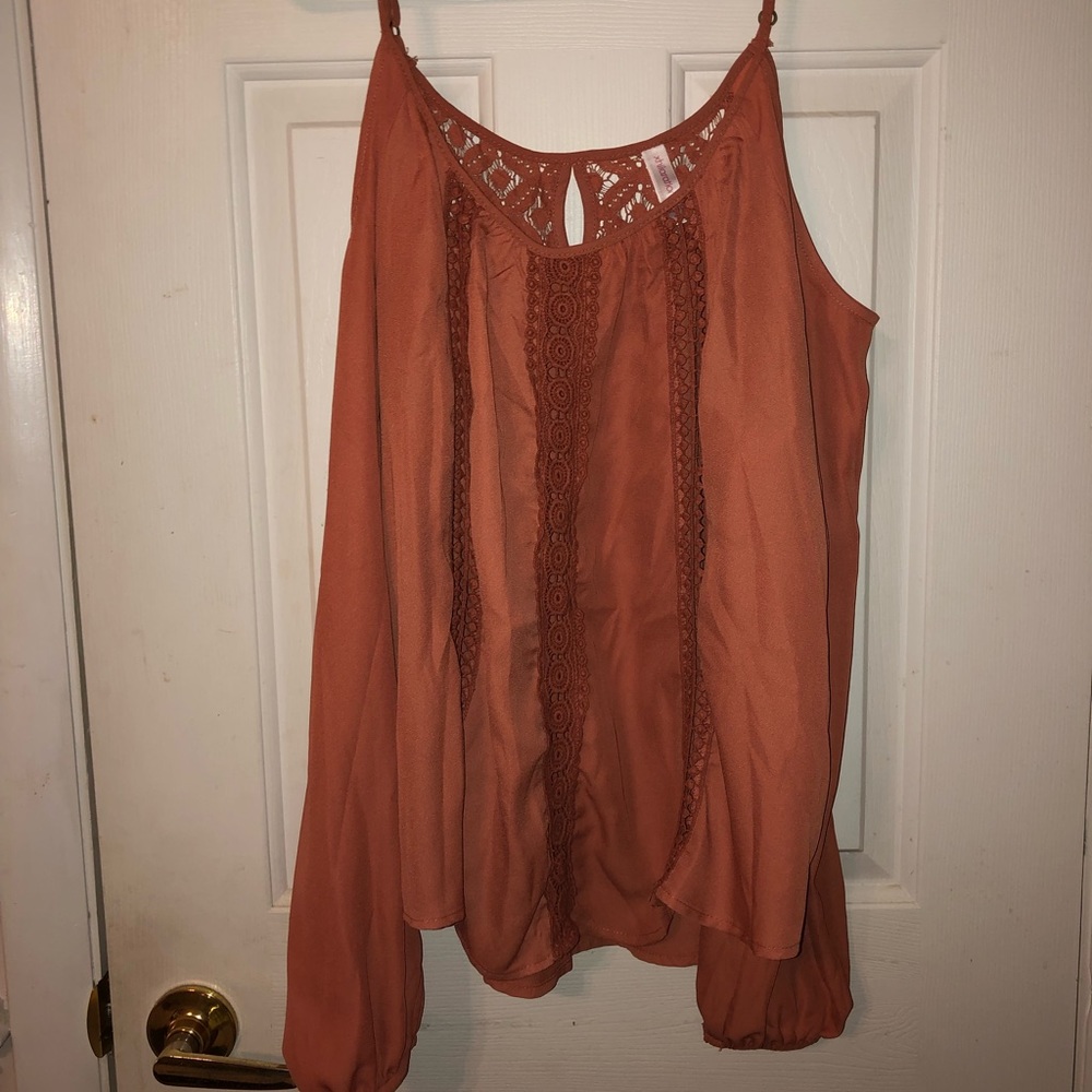 Long sleeve flowy shirt